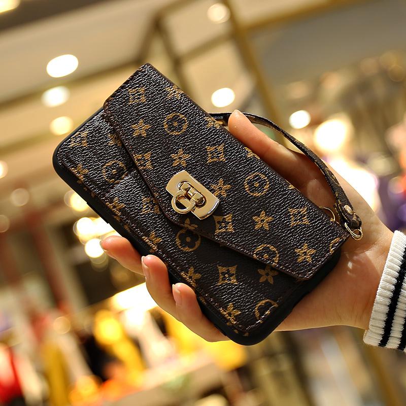 Card Women's Cross-back Wrist Phone Case - LVCASE