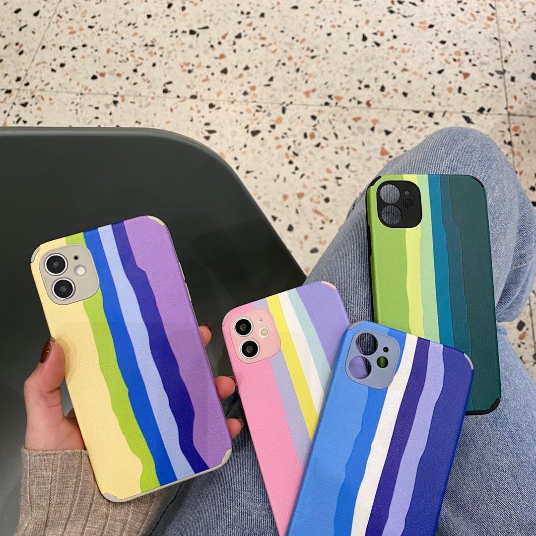 Color Lambskin Soft Phone Case