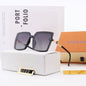 5 COLORS LETTER DECORATION TR90 SQUARE POLARIZED SUNGLASSES