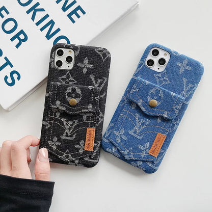 Cowboy coin purse phone case