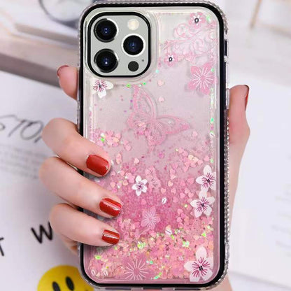 Butterfly Quicksand Phone Case