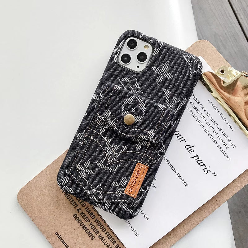 Cowboy coin purse phone case