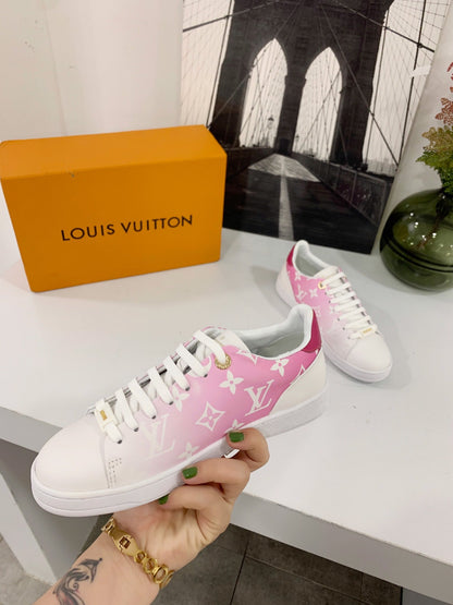 L V - Pink Fade Sneakers