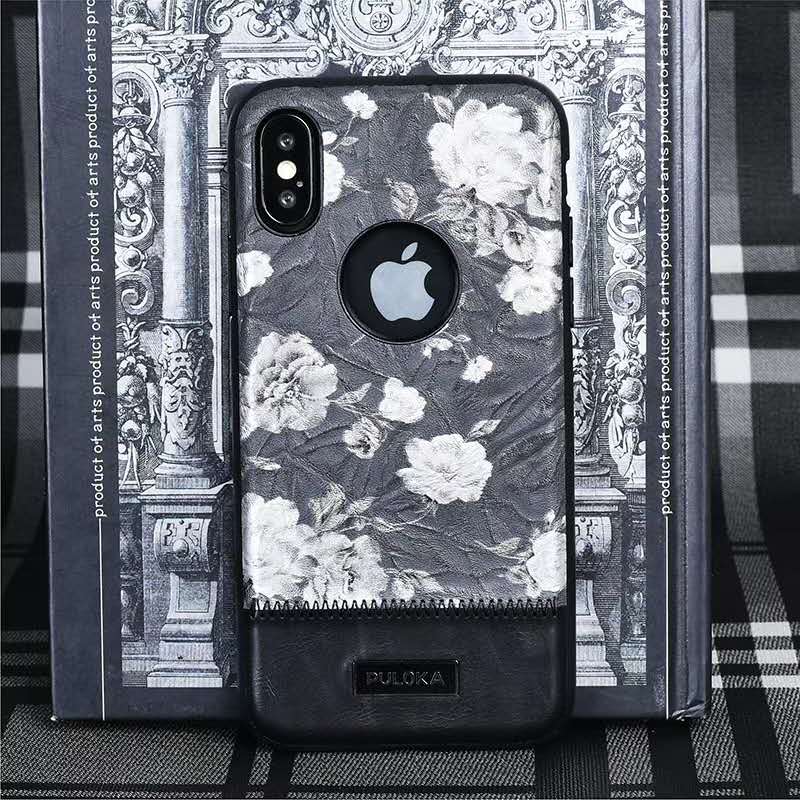 Leather Embossed Phone Case