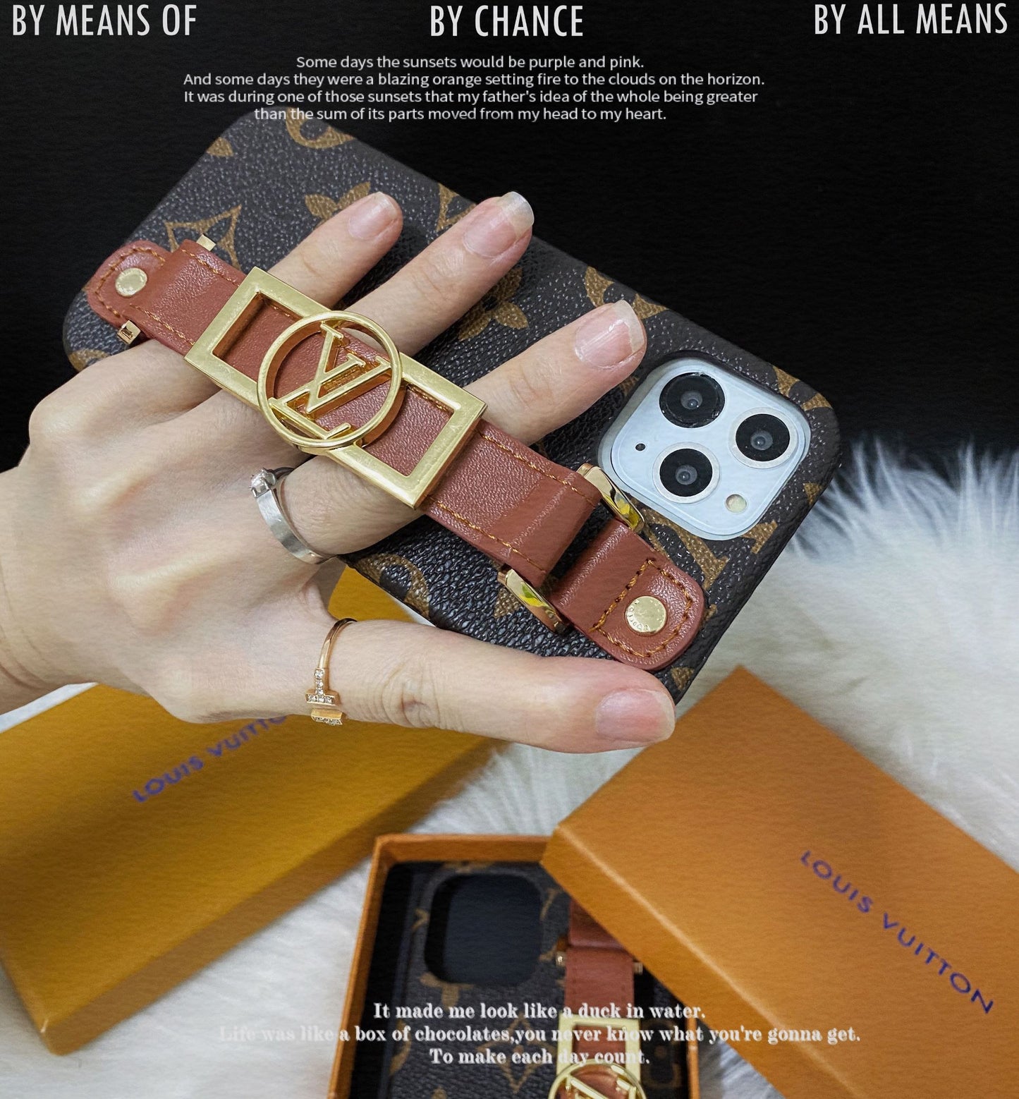 Wristband fashion stylish phone case