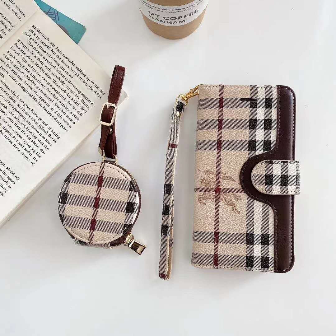 New Fashion Genuine Leather Multifunctional Phone Case Wallet Case for iphone