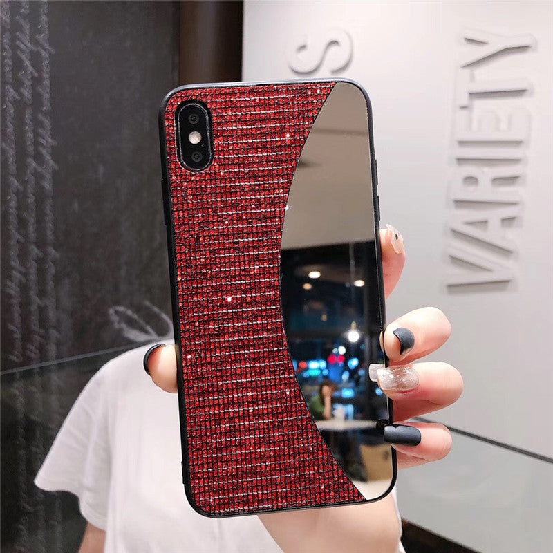 Creative Glitter Mirror Shell