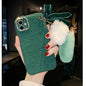 Christmas boots Plush mobile phone case