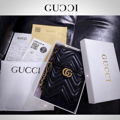 Luxury leather Chain Phone bag for all phone models