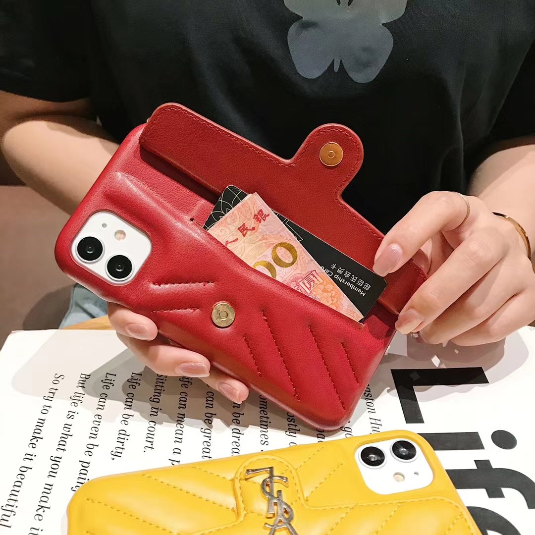 Fashion Leather Wallet phone Case - LVCASE