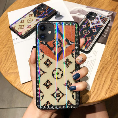 Laser leather phone case - LVCASE