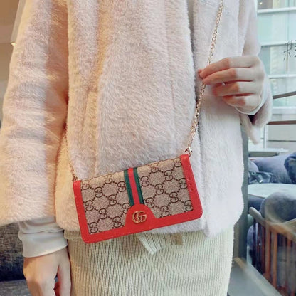 Fashion Crossbody metal Chain universal mobile phone case
