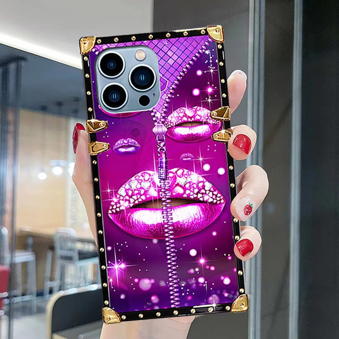 Luxury Diamond Square Phone Case for iPhone