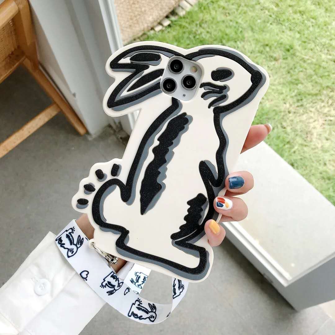 Oil Painting Rabbit Phone Case