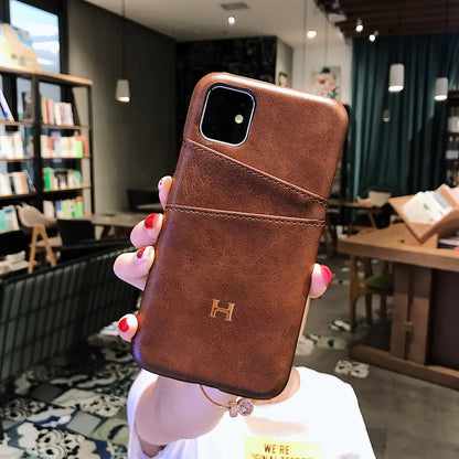 Dual card bag phone case