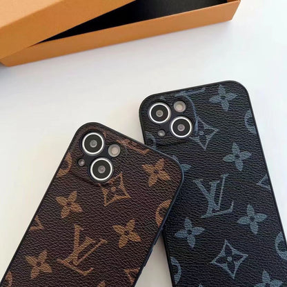 Vintage leather phone case