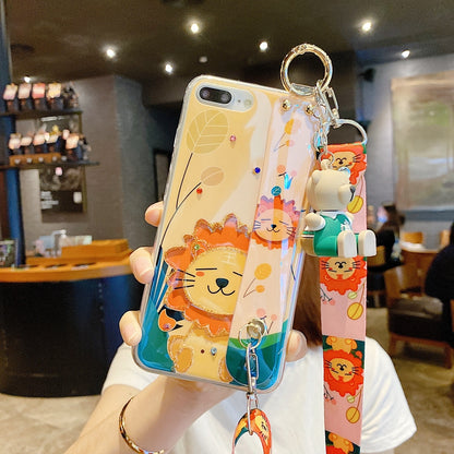 slant straddle back wristband  phone case