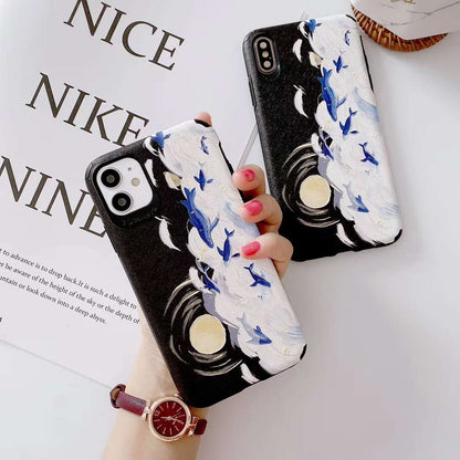 Embossed Feel Silk Phone Case