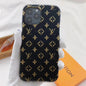 Fashion plush letter phone case