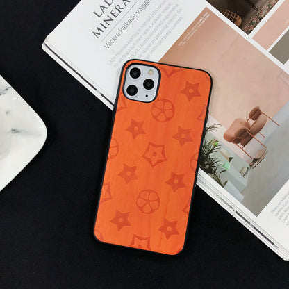 Leather frosted mobile phone case