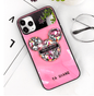Rhinestones Lanyard Lightweight Edging Phone Case - LVCASE