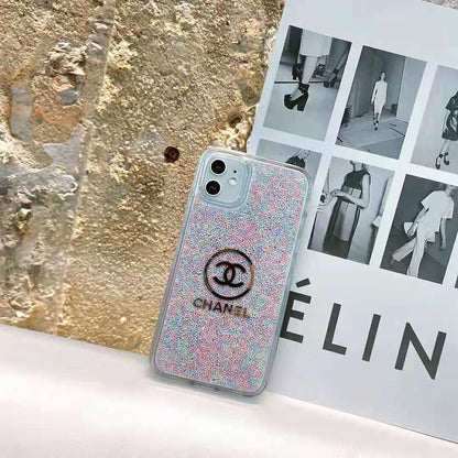 Colorful beads soft phone case