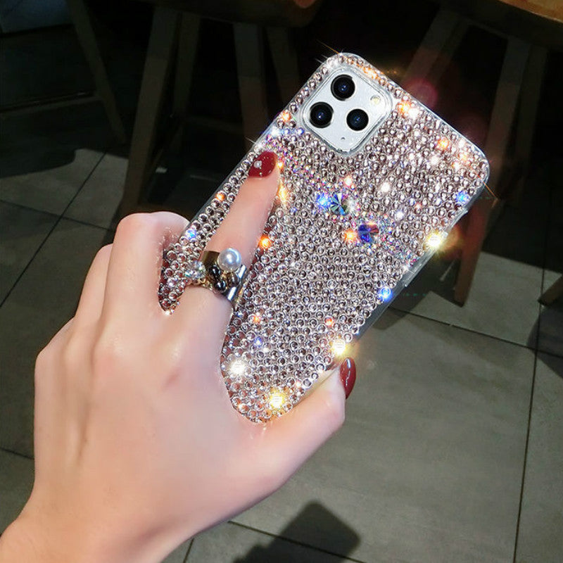 Bowknot rhinestone phone case for Samsung