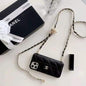 Leather card chain phone case For iphone