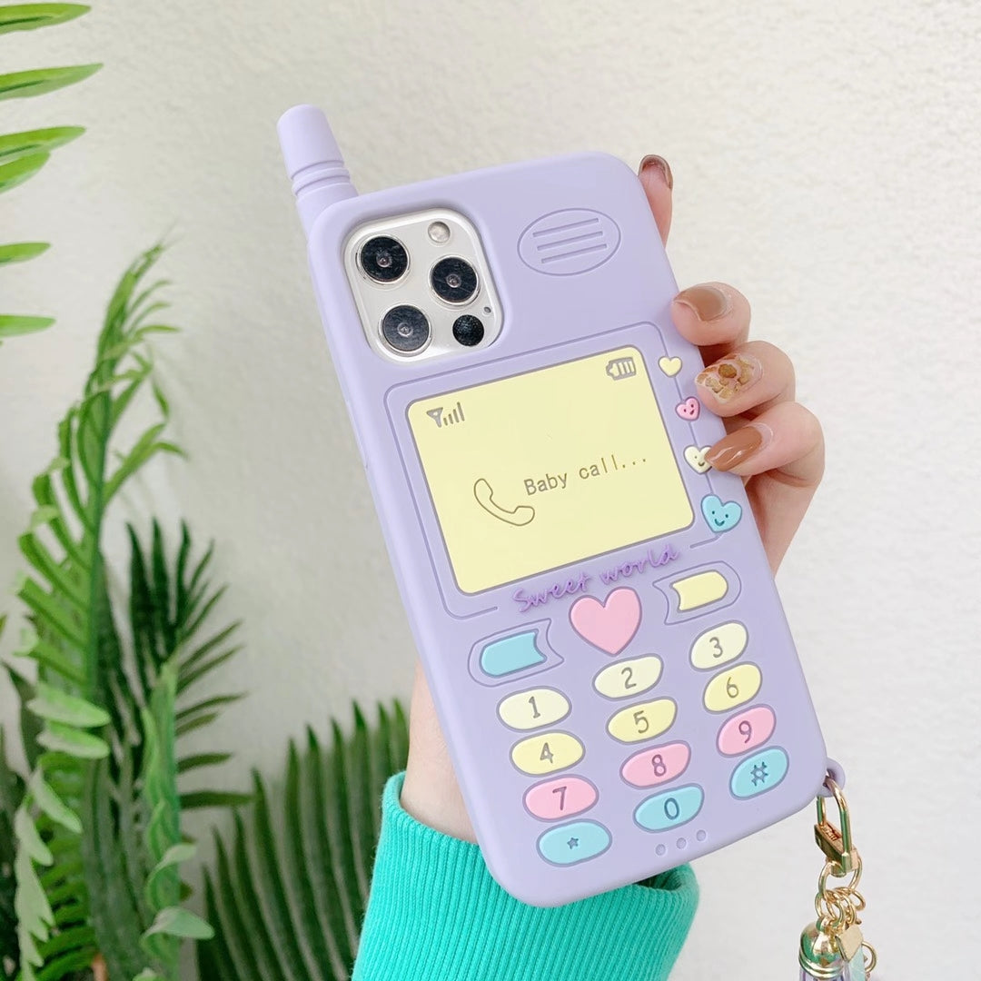 Mobile phone graphic silicone phone case