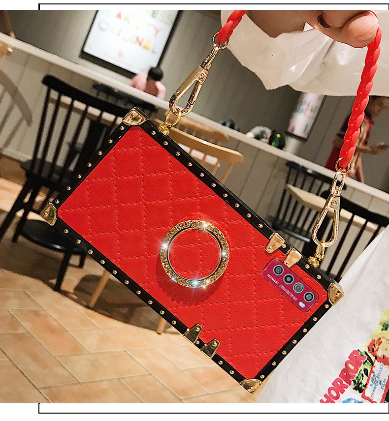 Diagonal Span Lanyard Phone Case