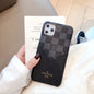 Triangle card pocket splicing phone case