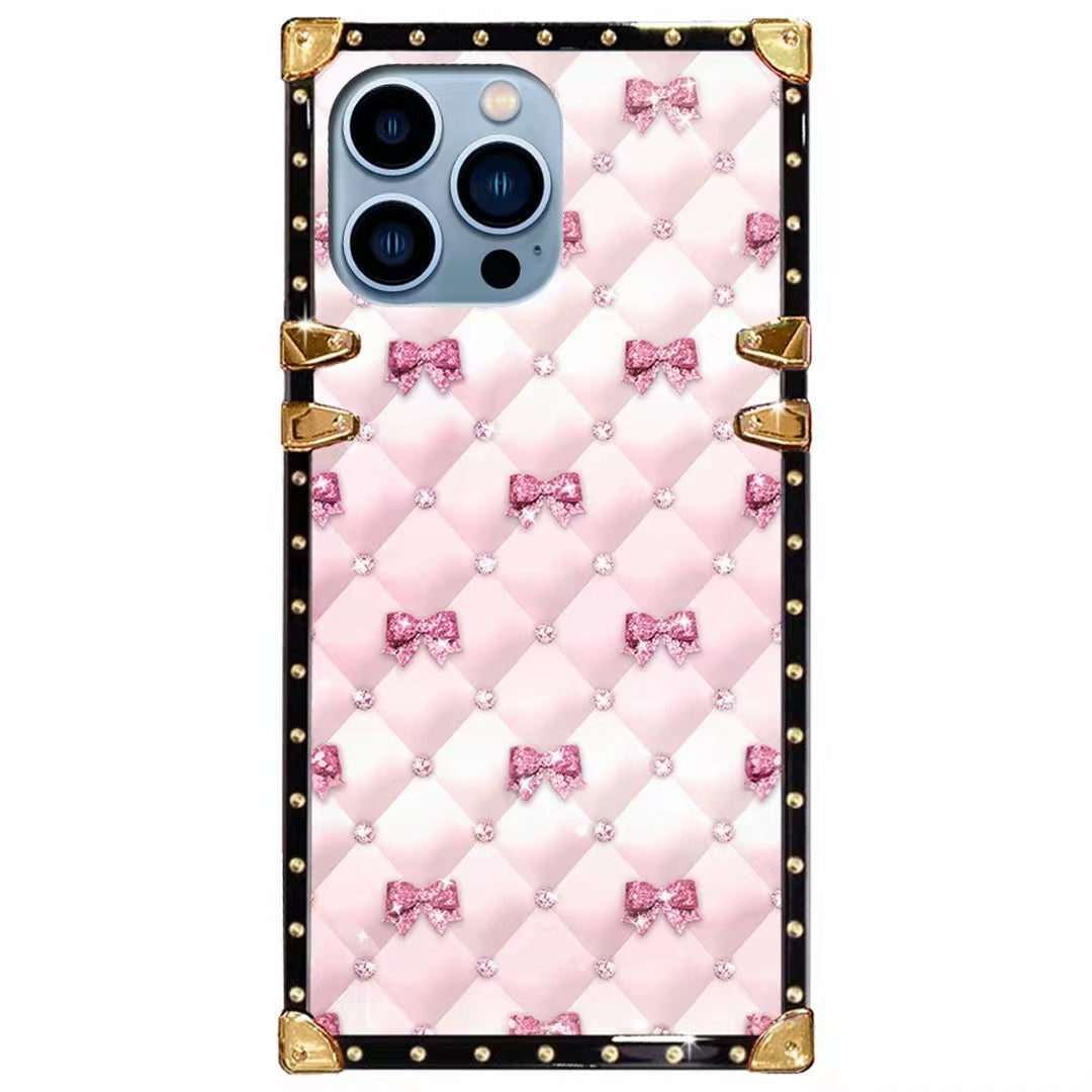 Luxury Diamond Square Phone Case for iPhone