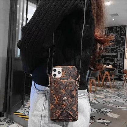 Luxury wallet phone case