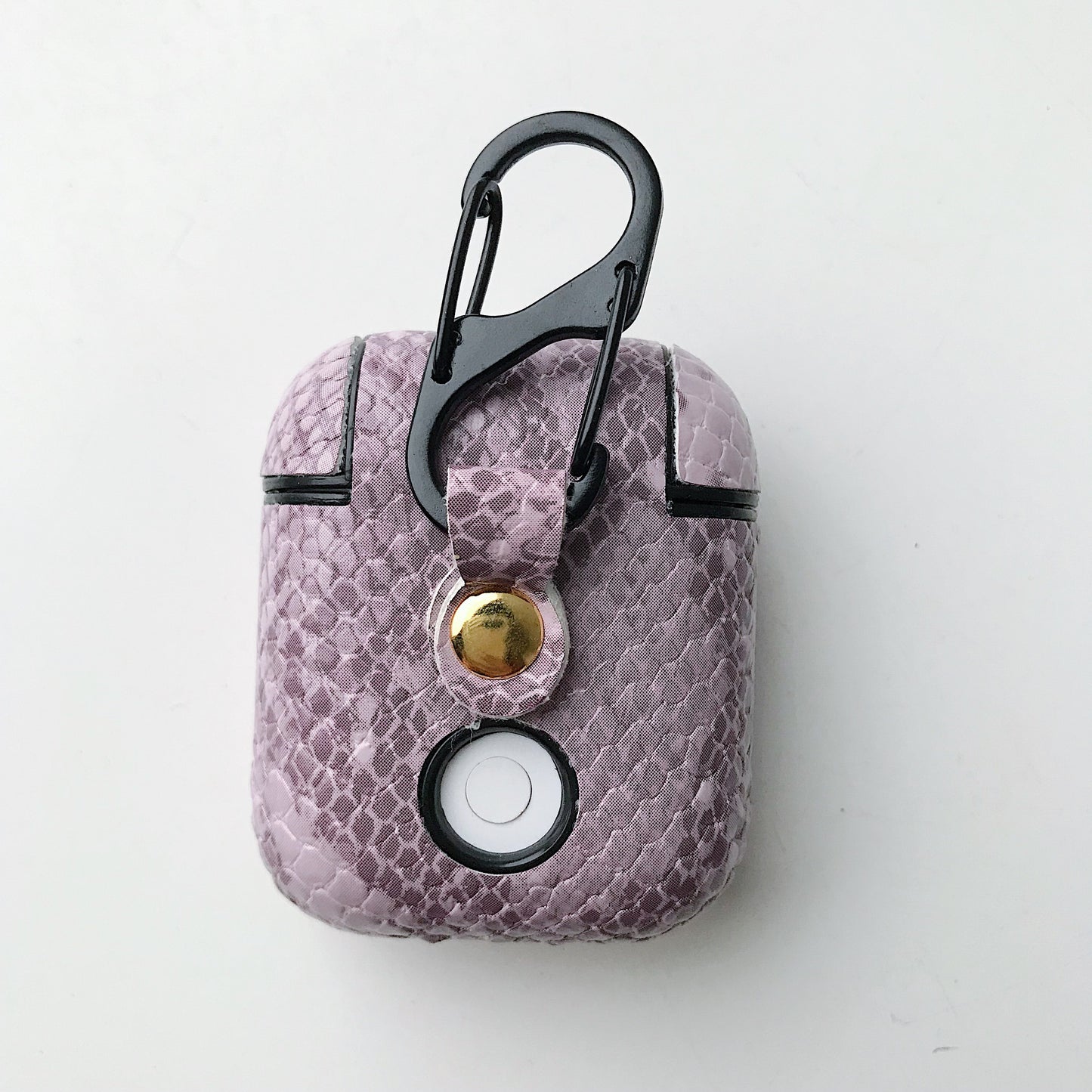 Snake skin pattern airpods case