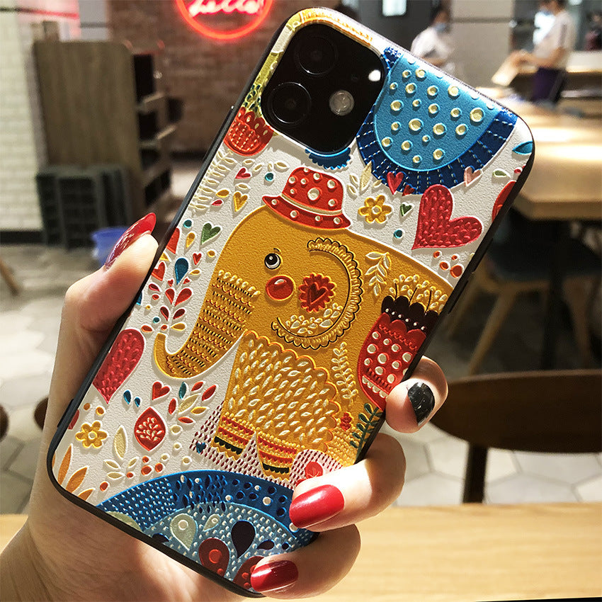 Relief Painting Phone Case