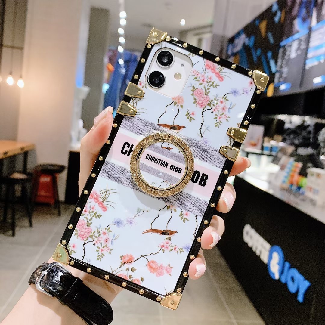 Retro pattern square phone case for Samsung
