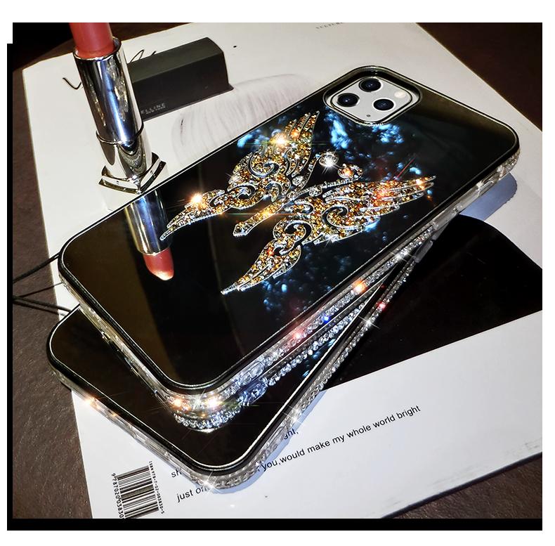 butterfly mirror phone case - LVCASE