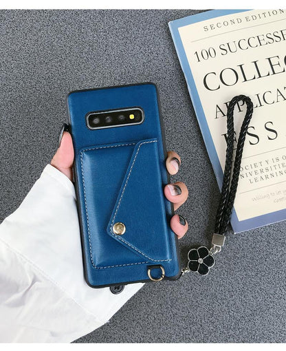 Leather Wallet Phone Case - LVCASE