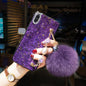 Chain hairball phone case - LVCASE