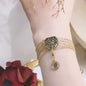 Female necklace pendant bracelet earrings