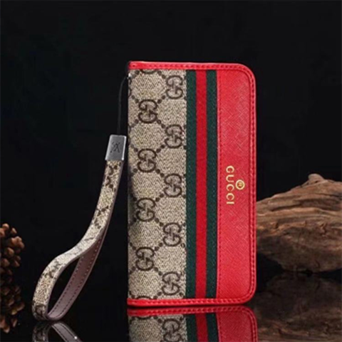 Luxury flip card case phone case
