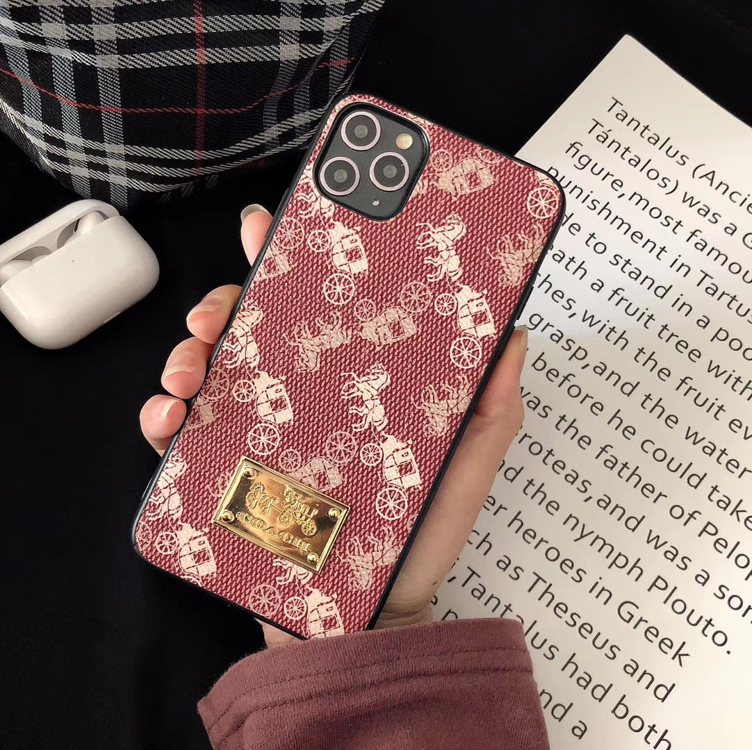 Fashion patch phone case
