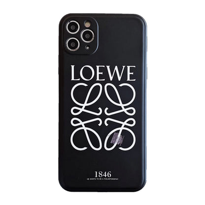 Simple and stylish soft side phone case