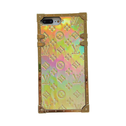 Laser letters Square phone case and Airpods case