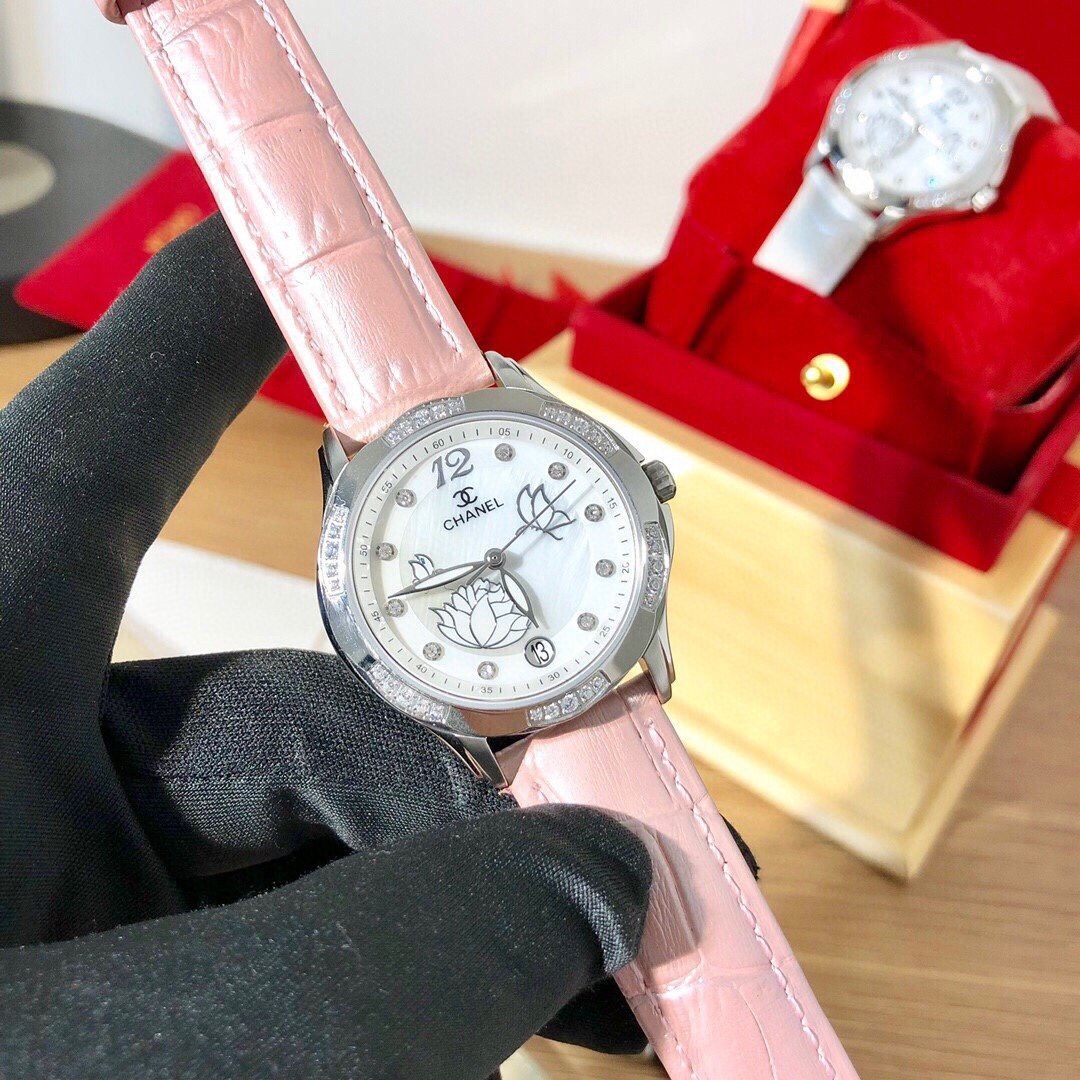 C H A N E L - Lotus watch [ 4 Colours Available ]