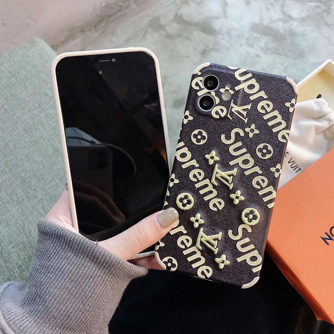 Fashion embroidery  phone case
