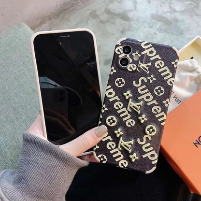 Fashion embroidery  phone case