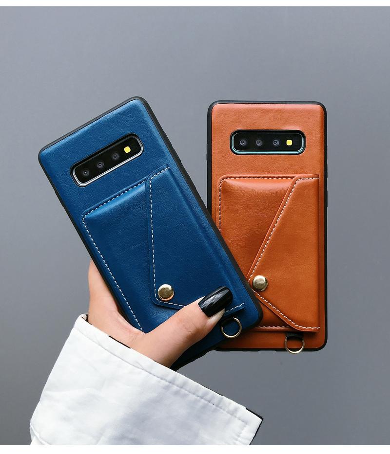 Leather Wallet Phone Case - LVCASE
