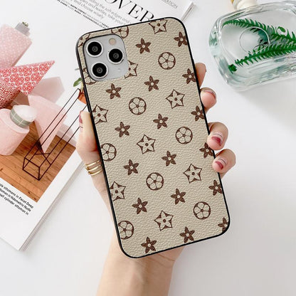 Simple retro letter phone case for iPhone