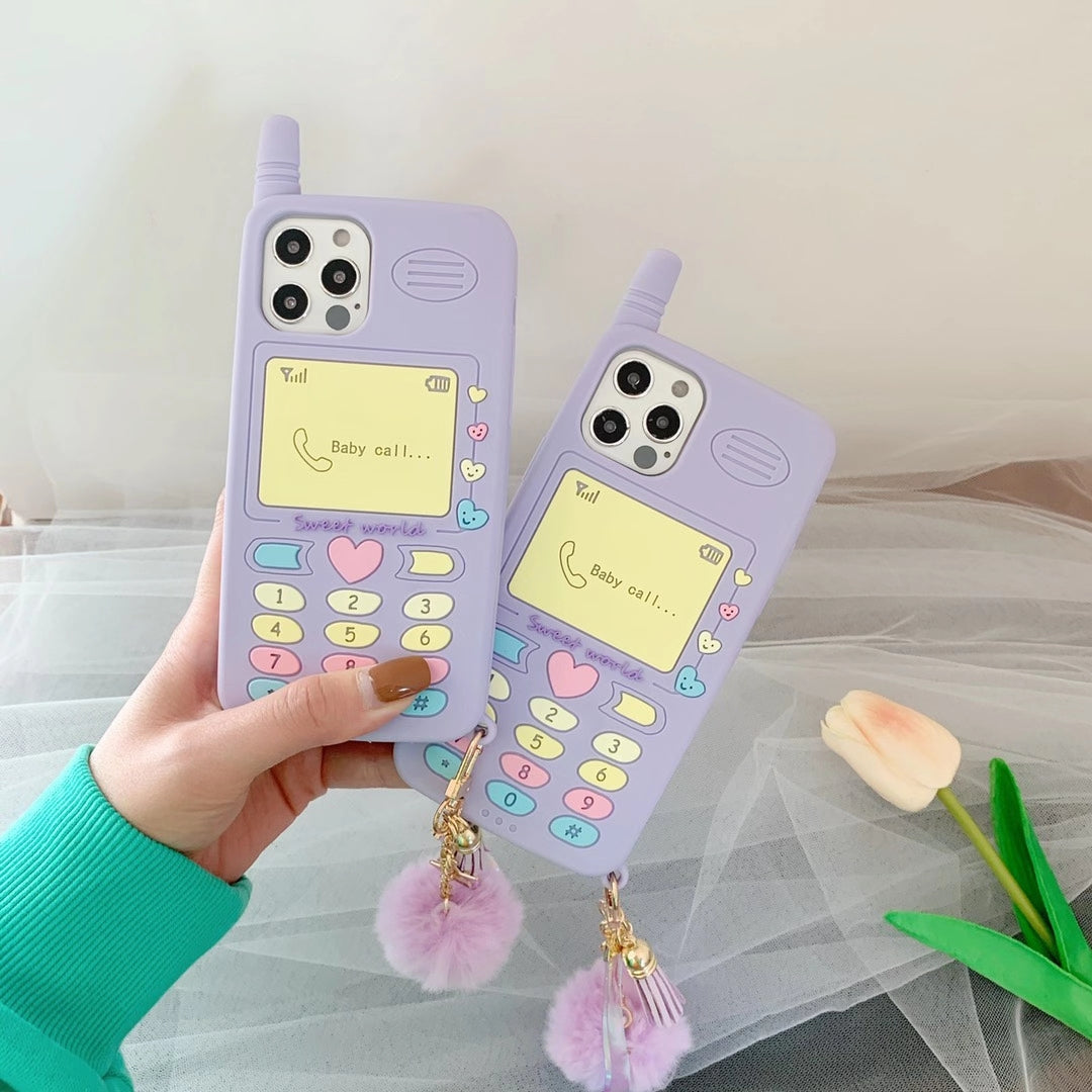 Mobile phone graphic silicone phone case